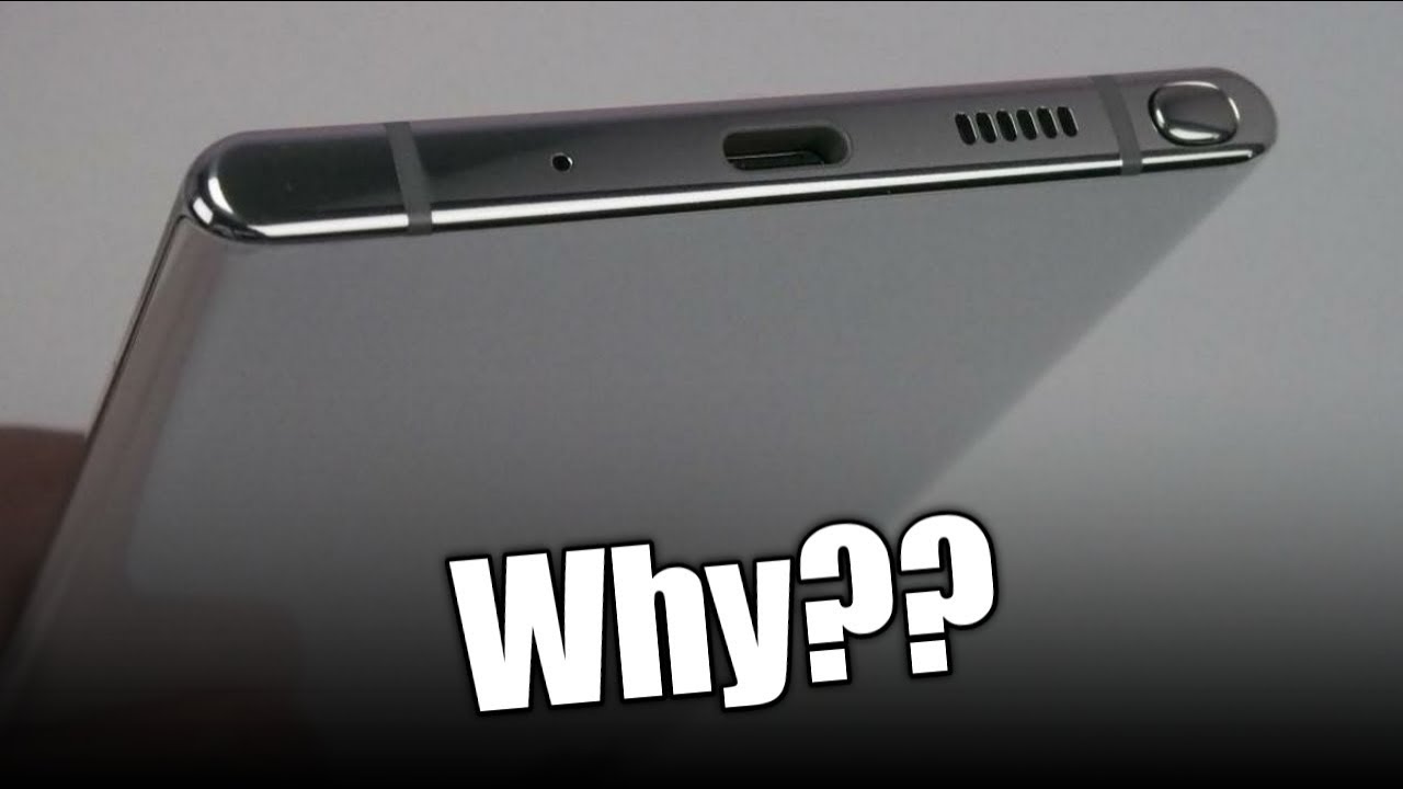 Why Galaxy Note10/10+ don't have a headphone jack?