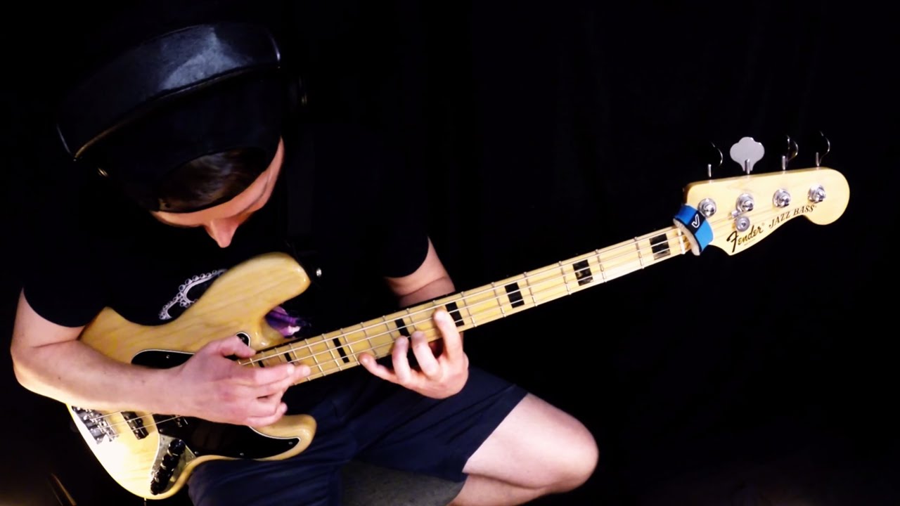 Flow My Tears - Stu Hamm [Bass cover - Tapping]