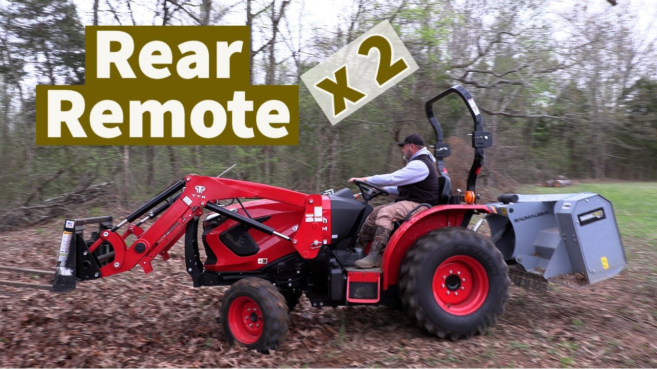 TYM 2515 Tractor OEM Dual Rear Remote Kit Install