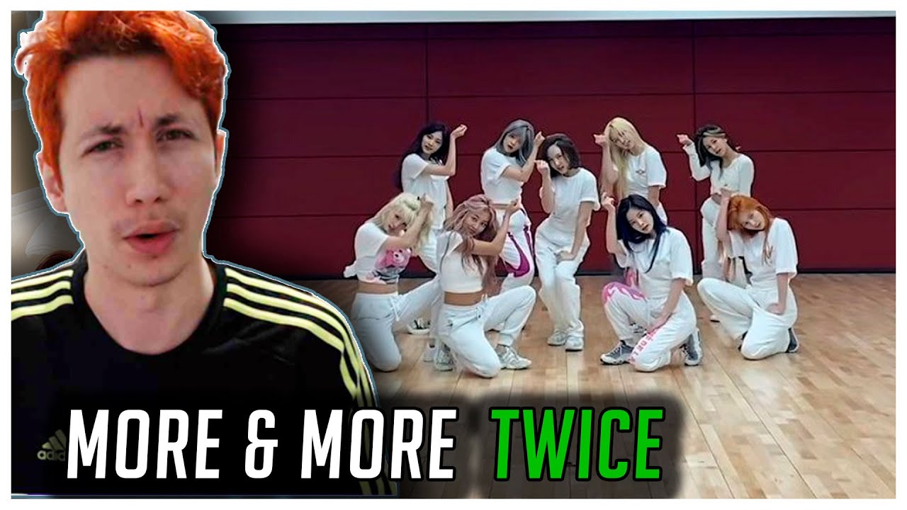 REAGINDO À TWICE “MORE & MORE” Dance Practice Video