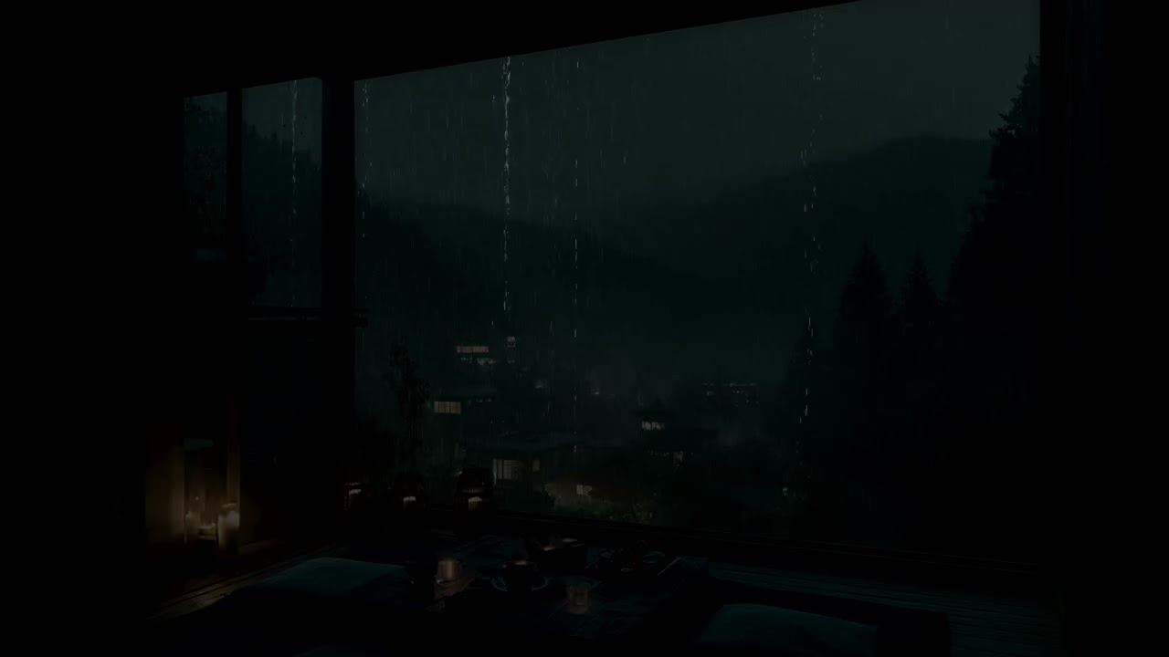 Pure Rain Sounds for Deep Sleep & Focus | Calming Rainfall for Stress Relief & Relaxation