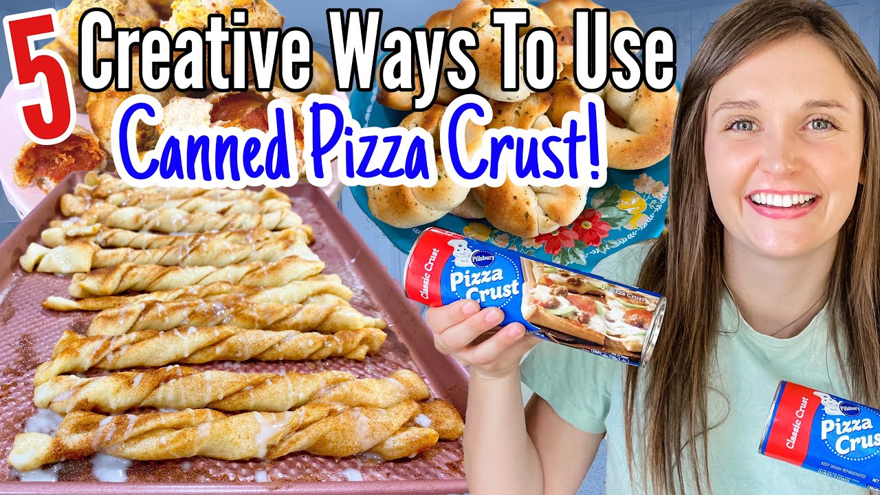 5 УДИВИТЕЛЬНЫХ способов использовать консервированное тесто для пиццы | Вкусные лайфхаки для осно...