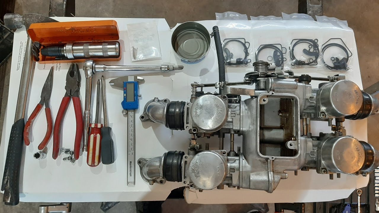 Honda Goldwing Gl1100 Carburetor Rebuild