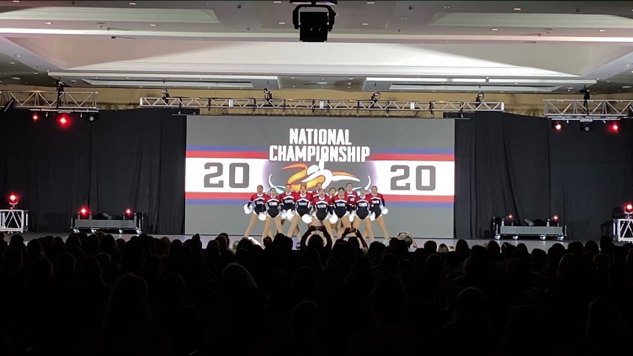 Coronado Cougarettes NDA Nationals Pom 2020