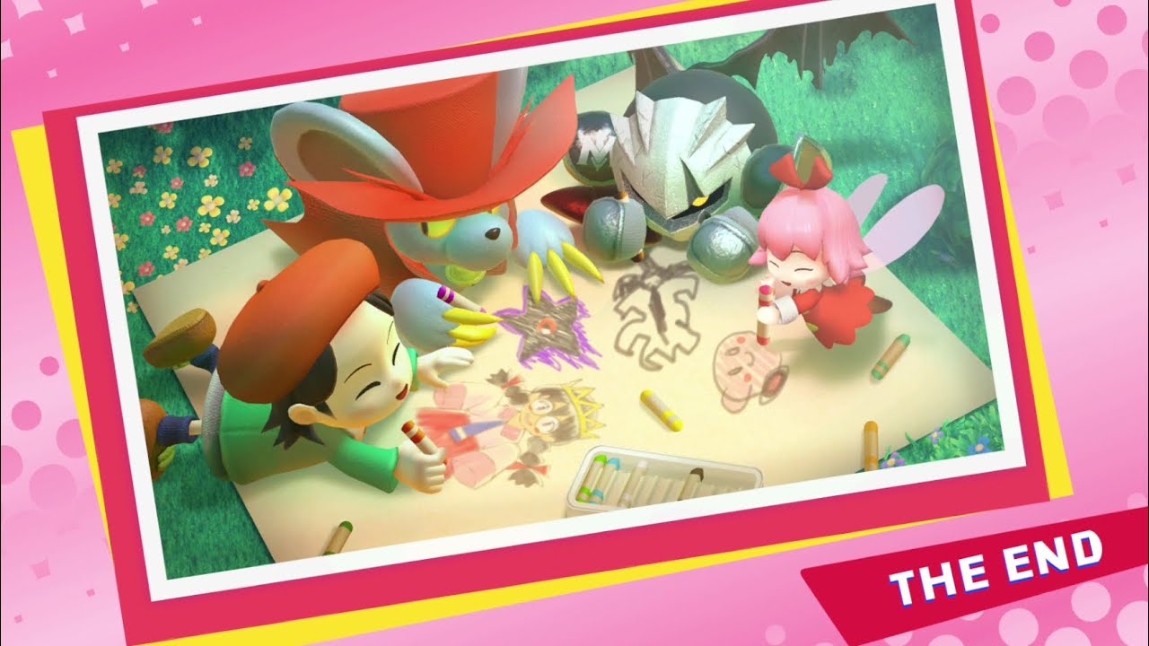 Sabathians Let's Play Kirby Star Allies Guest Star 🌘Daroach Enter the Space Thieves🌒 Credits!