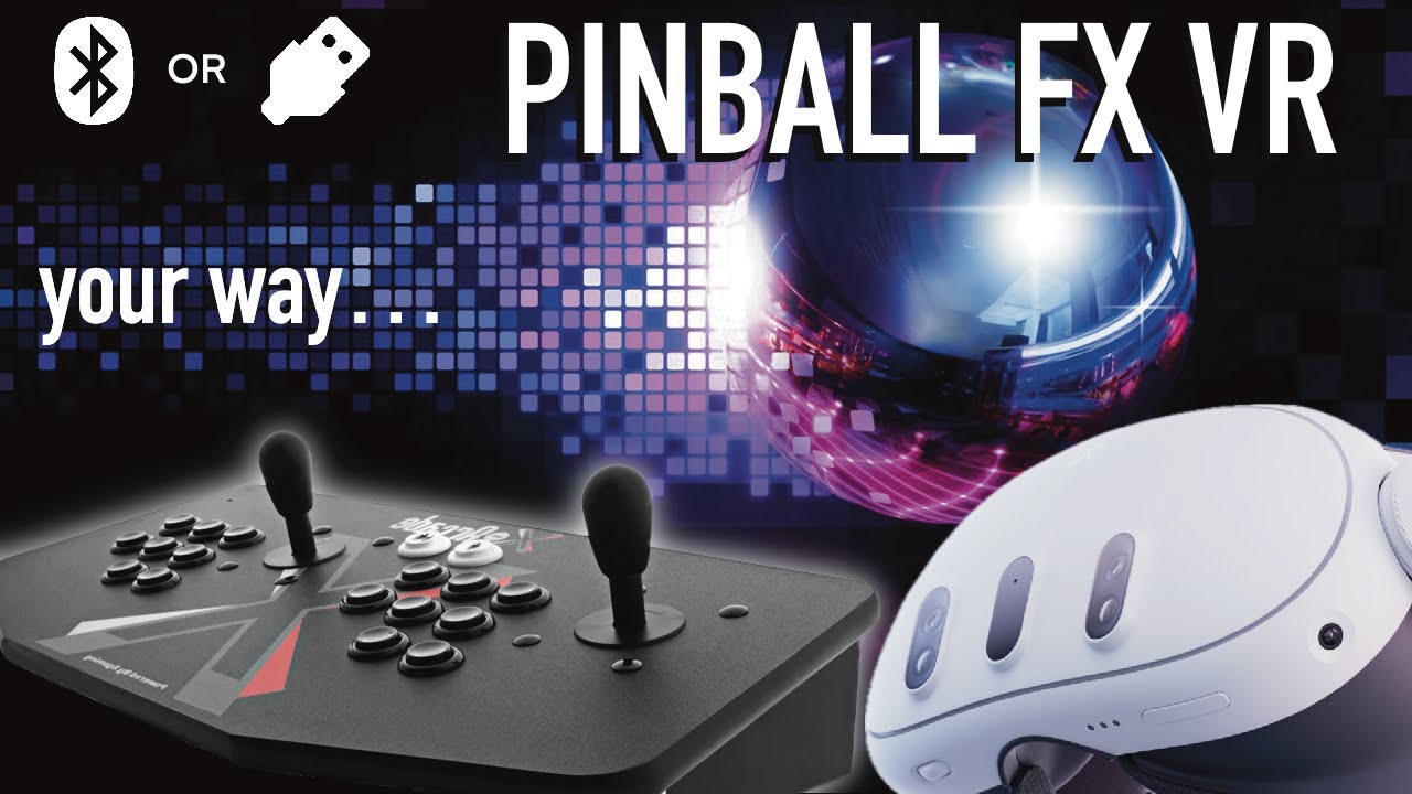 How To Use Older X-Arcade Controllers and More With Pinball FX VR