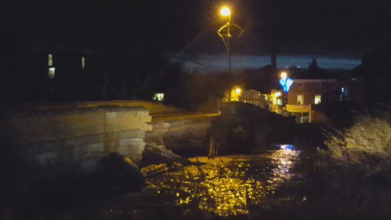 Storm Frank: North Yorkshire bridge collapses due to flooding