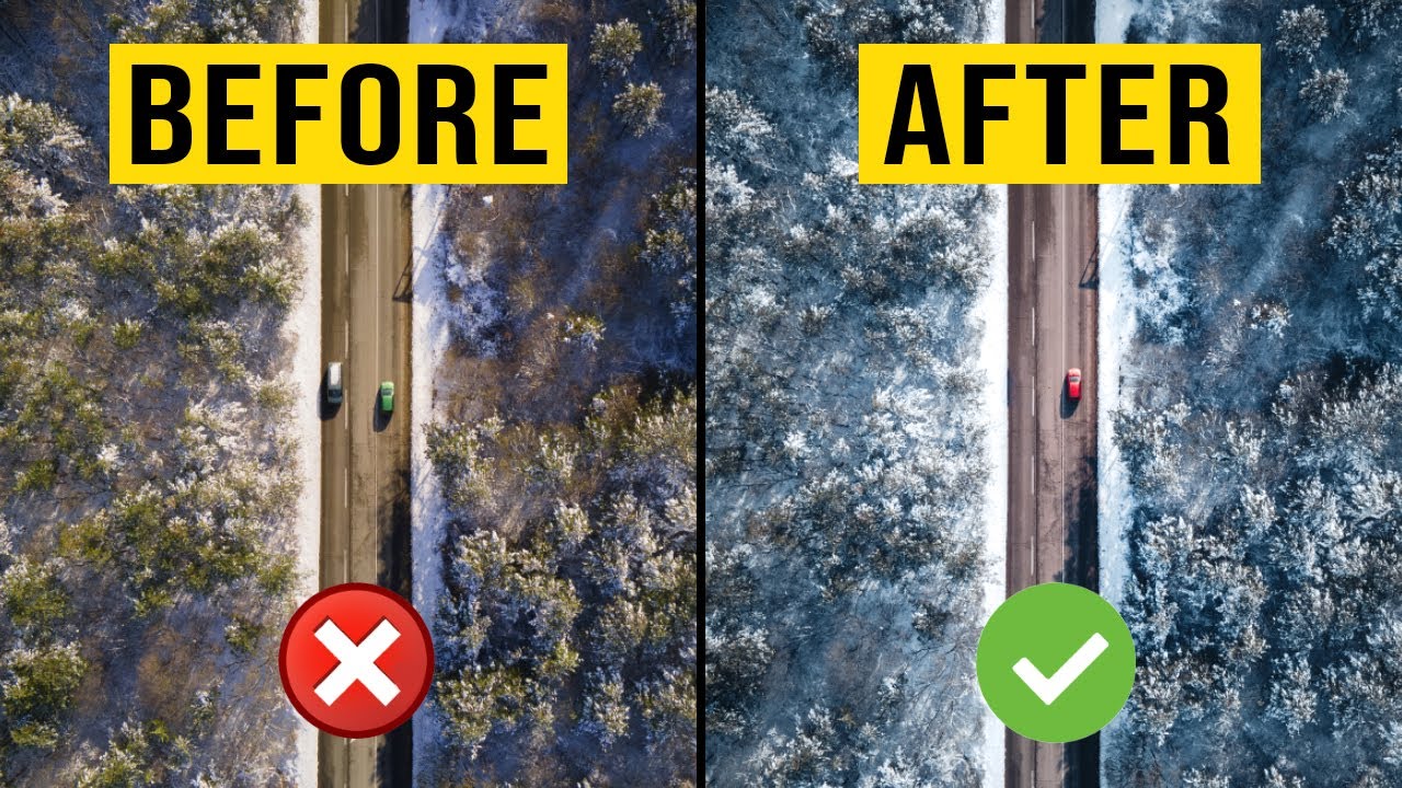 TRANSFORM Your Winter Drone Photos from BORING To EPIC!