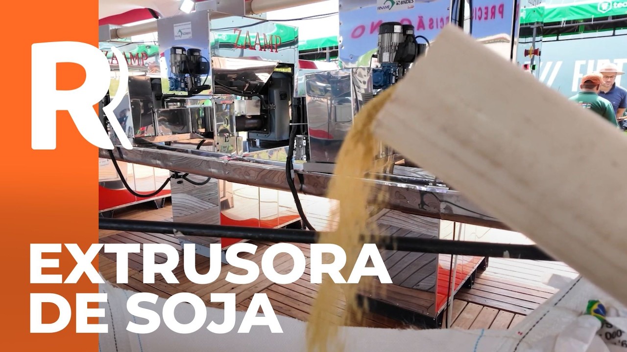 Zaamp leva extrusão de soja para dentro da propriedade