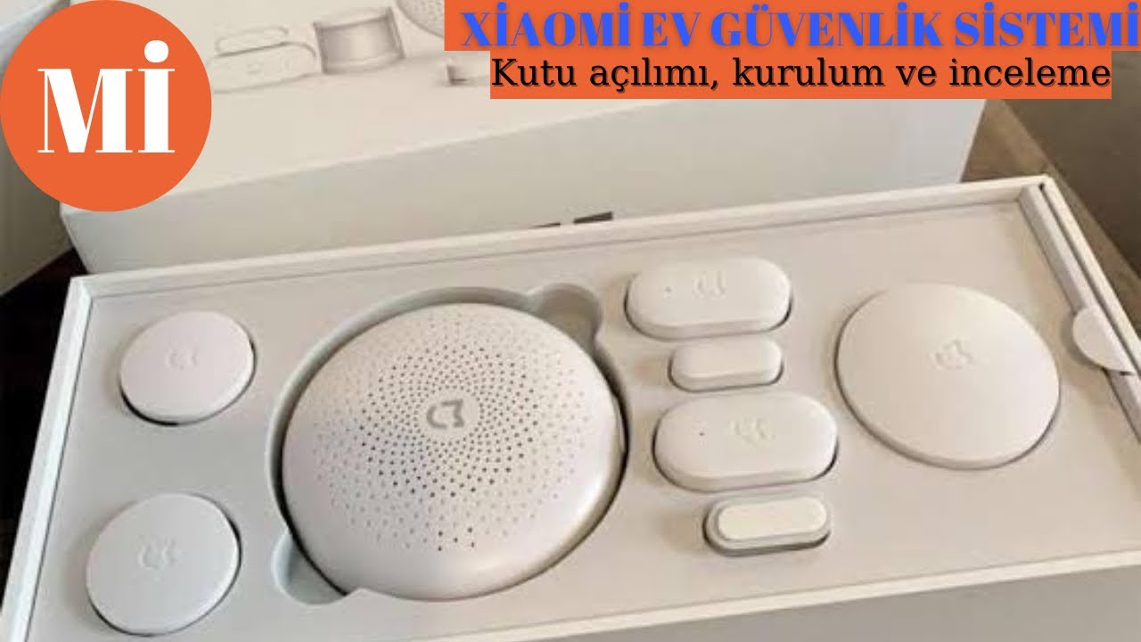 Ev güvenliği xiaomi'den sorulur | Xiaomi mi smart sensör set kutu açılımı inceleme ve kurulum