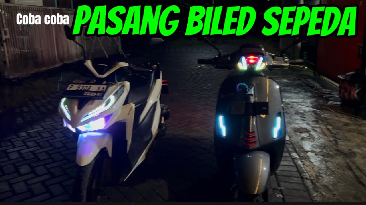 Pasang Biled Vespa Matic dan Vario