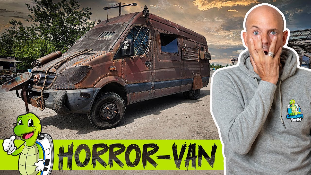 Würdest DU EINE NACHT in diesem VAN verbringen? | MAD MAX CAMPER by MELGO