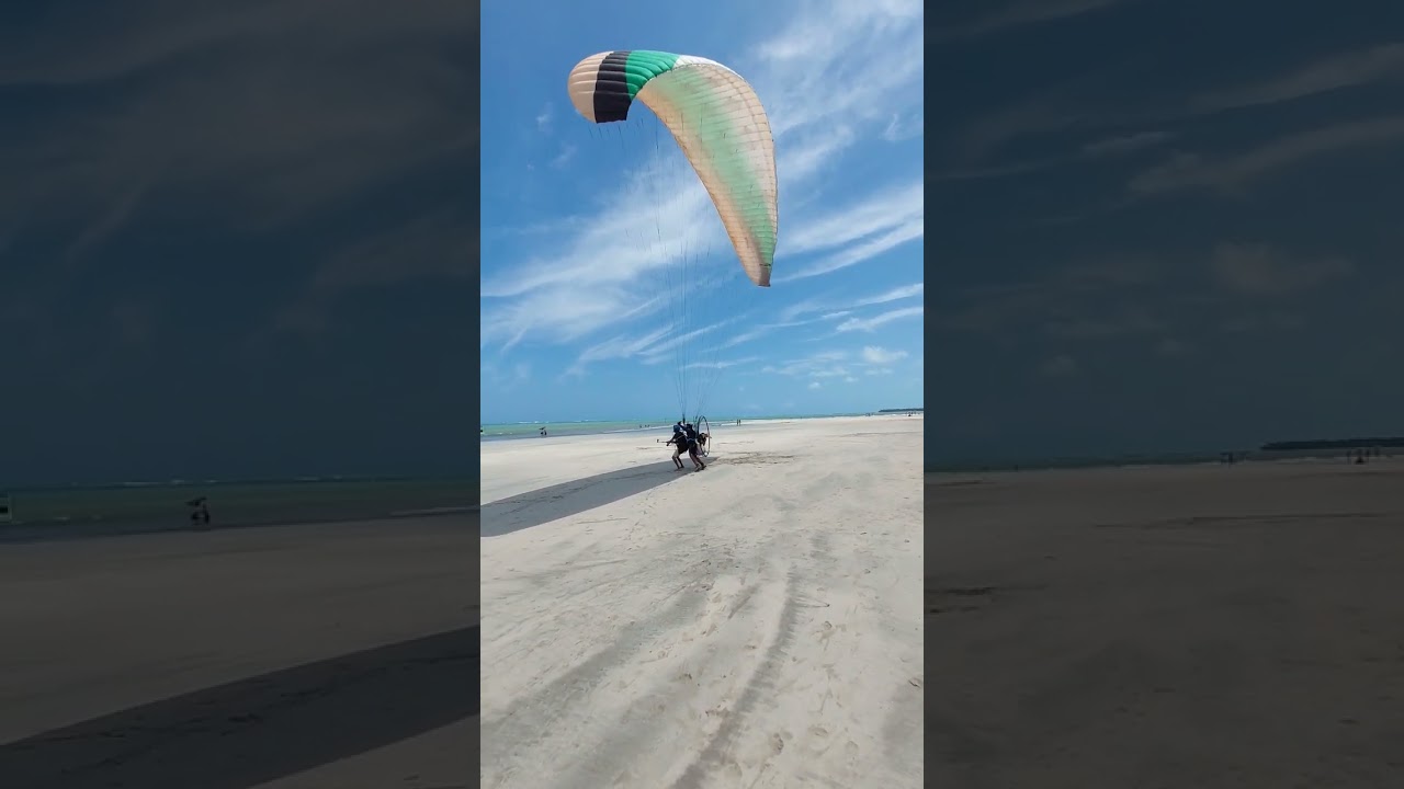 Dia de voar de Paramotor. #paramotor #voo #fly #praiadeipioca #ipiocabeach #alagoas #awesome