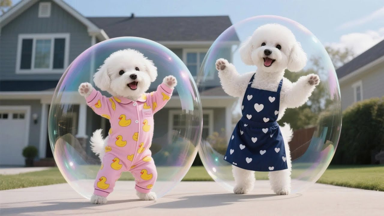 Mom Dog & Baby Puppy Move to a New Home, Laughter Fills Every Corner 🏠🐾💛