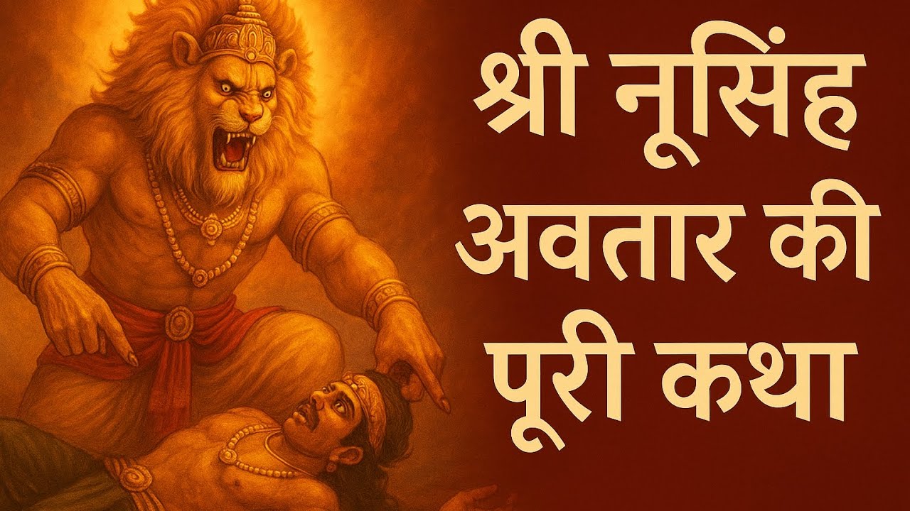 नरसिंह अवतार की पूरी कथा | जिसे सुनते ही भय दूर हो जाता है | Bhakti Katha