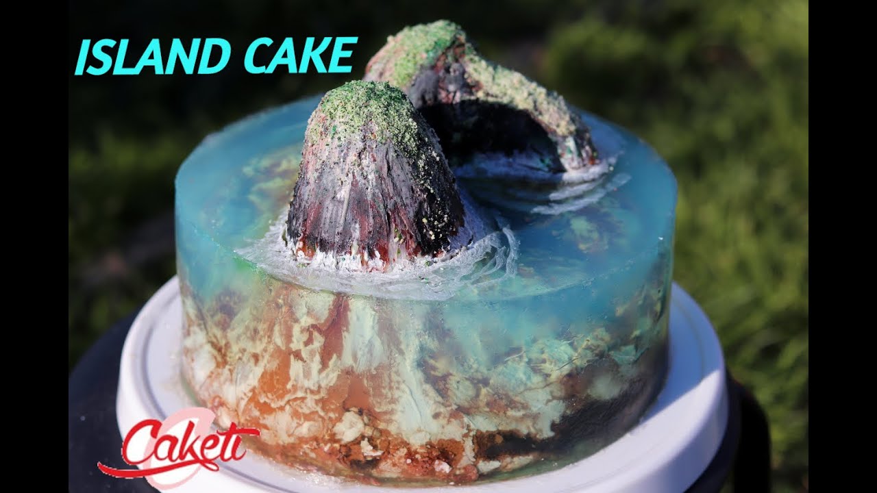 كيكه الجزيره المشهوره /ISLAND CAKE