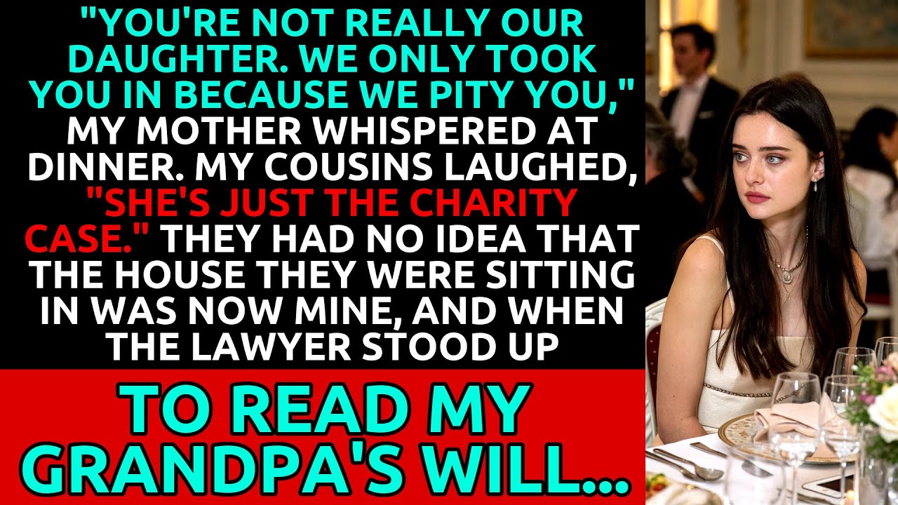 You're Not Really Our Daughter—We Only Took You In Because We Pitied You
