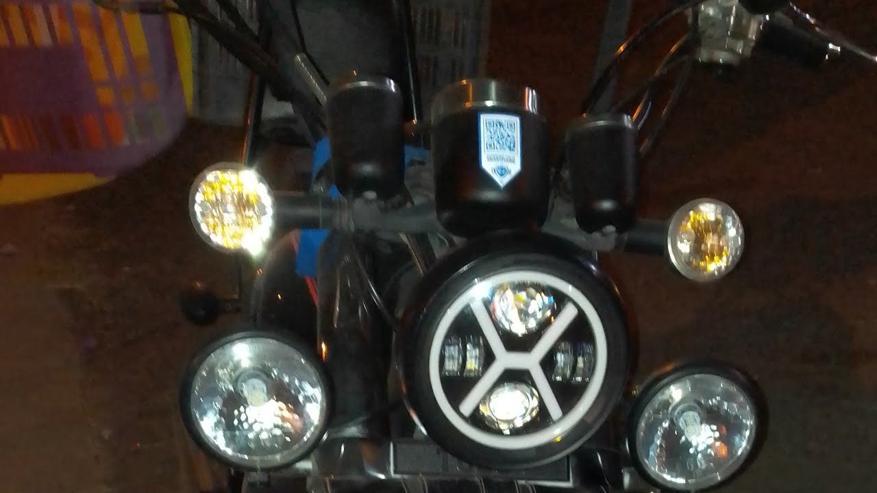Como instalar faro Daymaker a TC 250