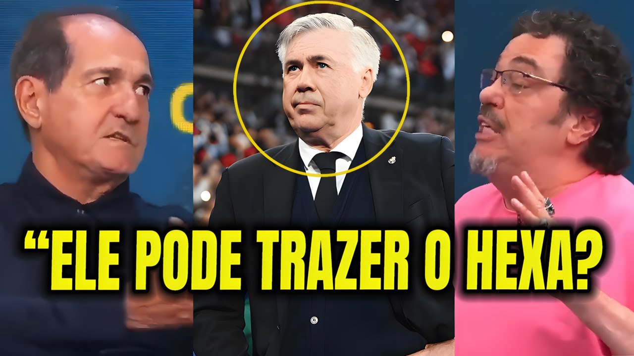 🤔 ANCELLOTTI É O NOME CERTO PARA LEVAR A SELEÇÃO AO HEXA?