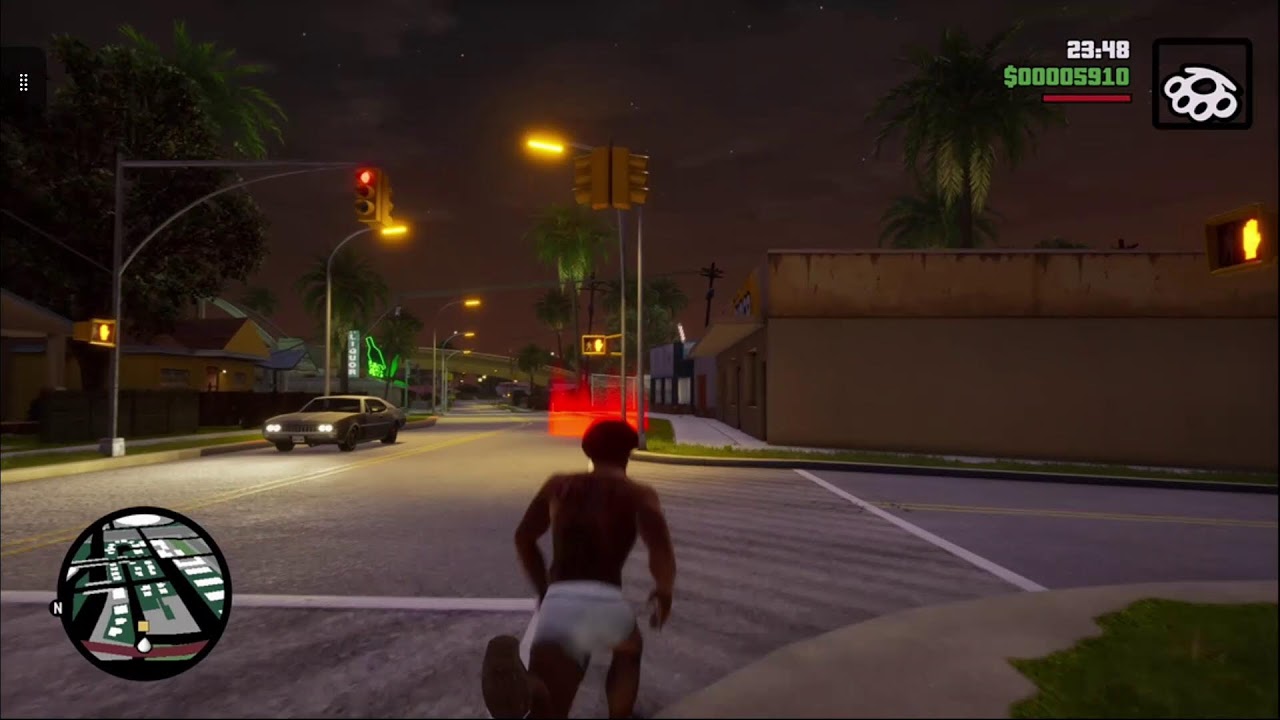 GTA SAN ANDREAS LIVE!!! SOMETHING DIFFERENT NO CHEATS PART 1 (No Face Cam)