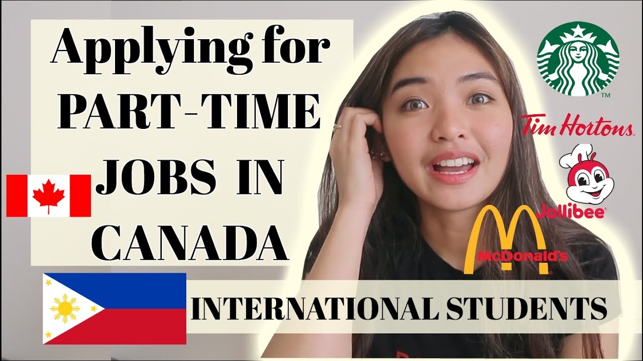 How to Get Part-Time Jobs in Canada for International Students🇨🇦🇵🇭🇮🇳🇧🇷