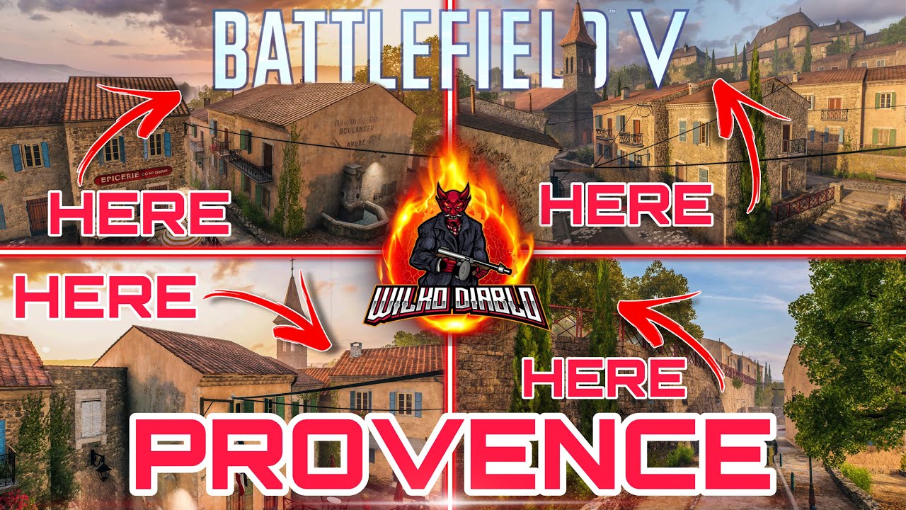 Battlefield V Ultimate Guide To More Map Spots & Positions On Provence