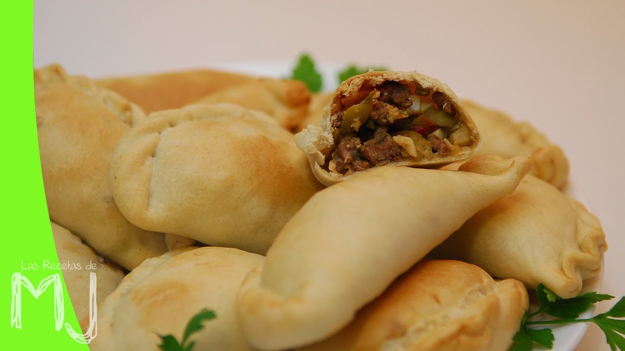 Empanadas criollas con masa casera y relleno de carne