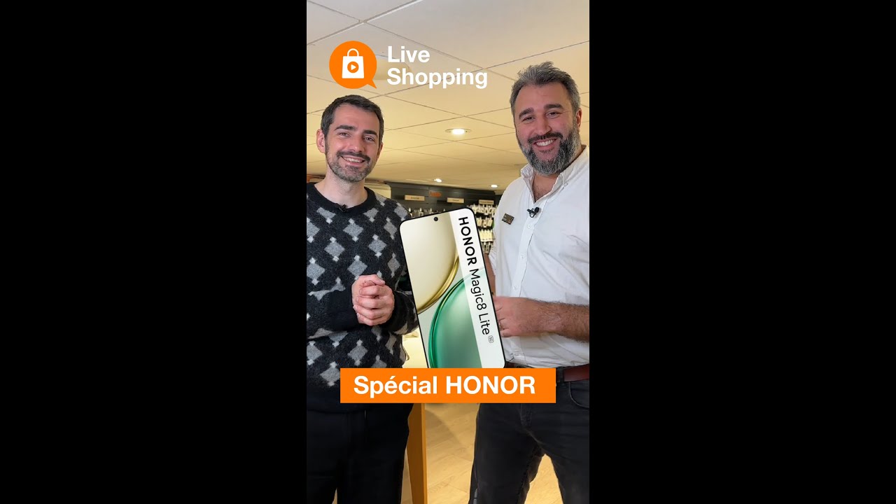 Live Shopping HONOR le 29 janvier