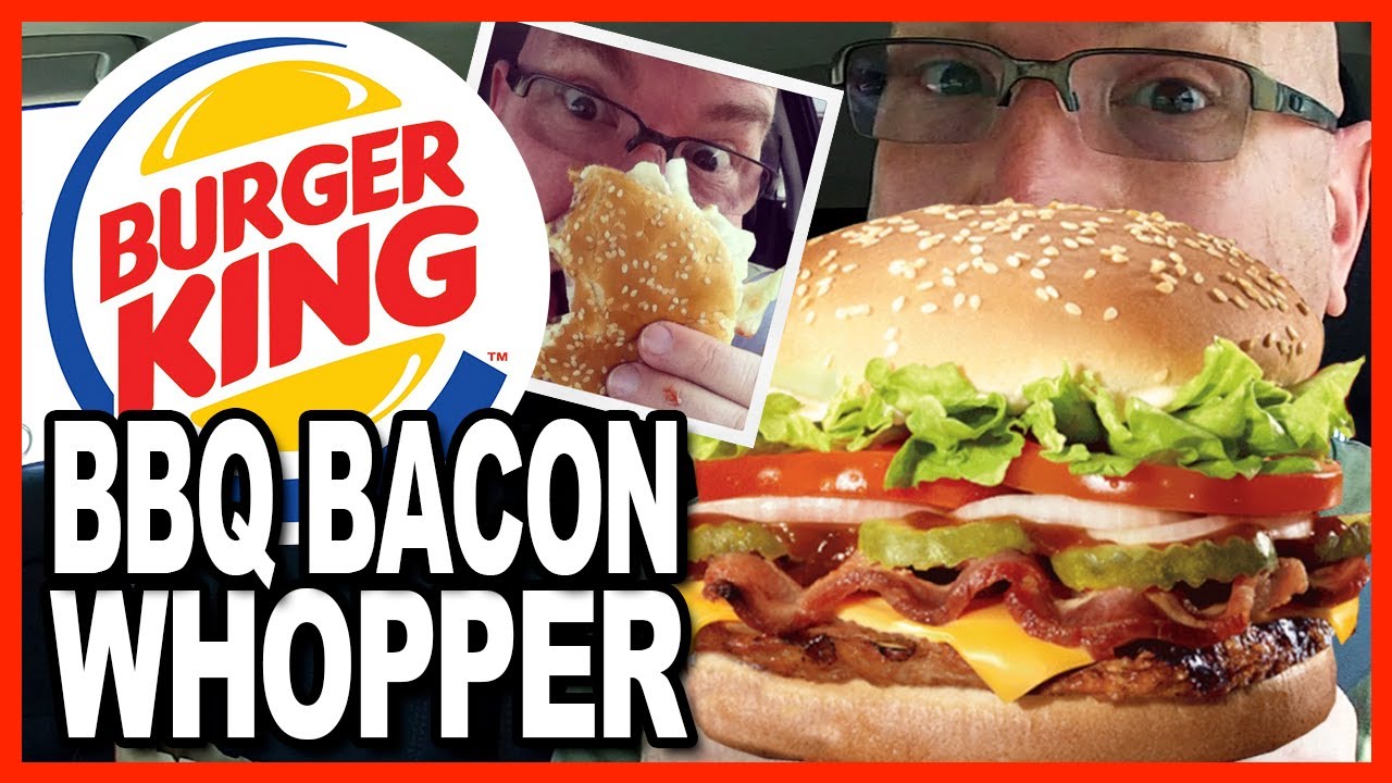 Burger King ★ BBQ Bacon Whopper ★ Review Shout Out to Daym Drops @GhettoNN