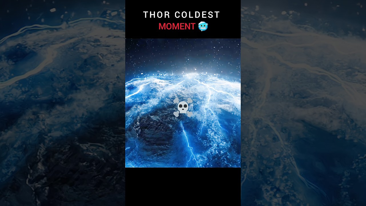 COLDEST MOMENT -PART 2  #marvel #thor #superhero #shorts