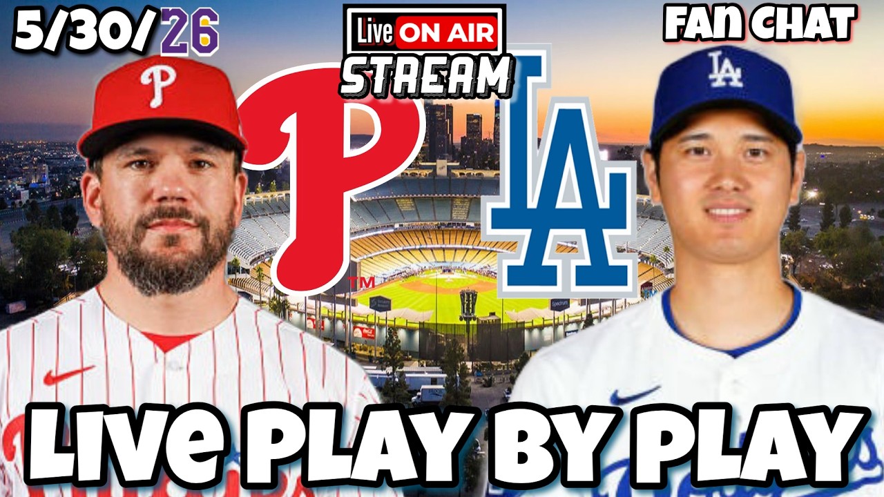 Los Angeles Dodgers vs Philadelphia Phillies MLB Live Stream