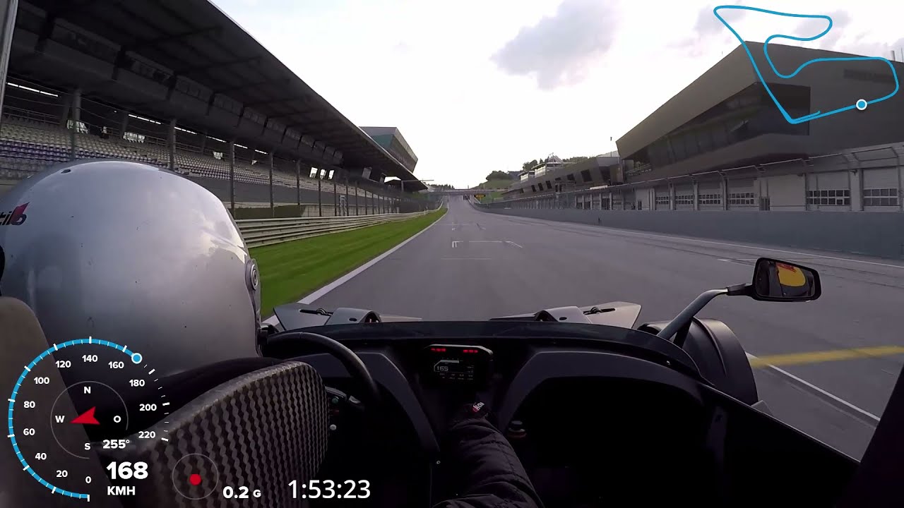 Red Bull Ring Spielberg KTM X-Bow Training Gold