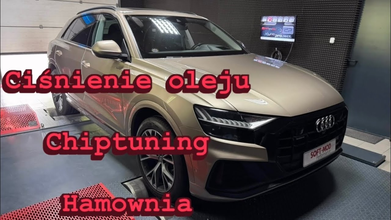 Ciśnienie oleju 3.0TDI Chiptuning Audi Q8 #EKGautoserwis