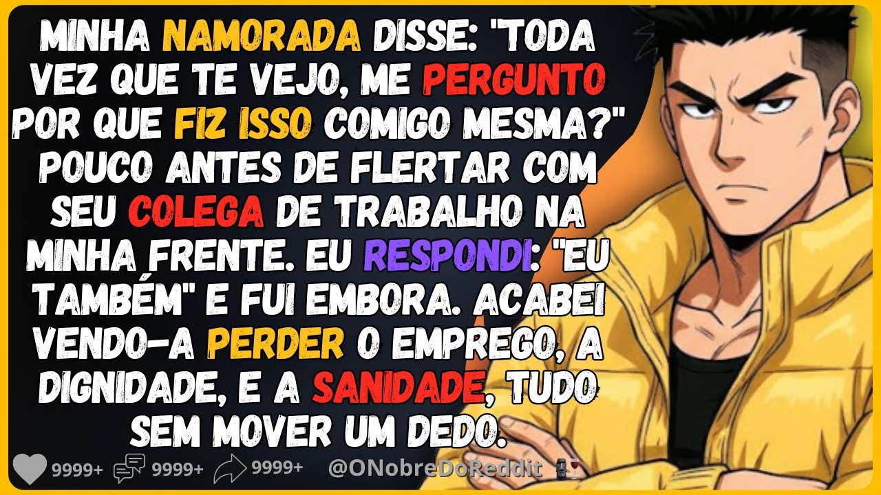 🗿🍷Minha namorada me humilhou e flertou com outro na minha frente. Então eu...