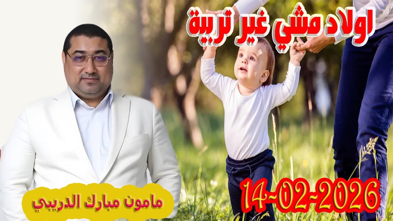 اولاد مشي غير تربية فقط تيلي الدكتور مامون مبارك الدريبي بكل وضوح مع المحلل النفسي 2026-02-14 Maman