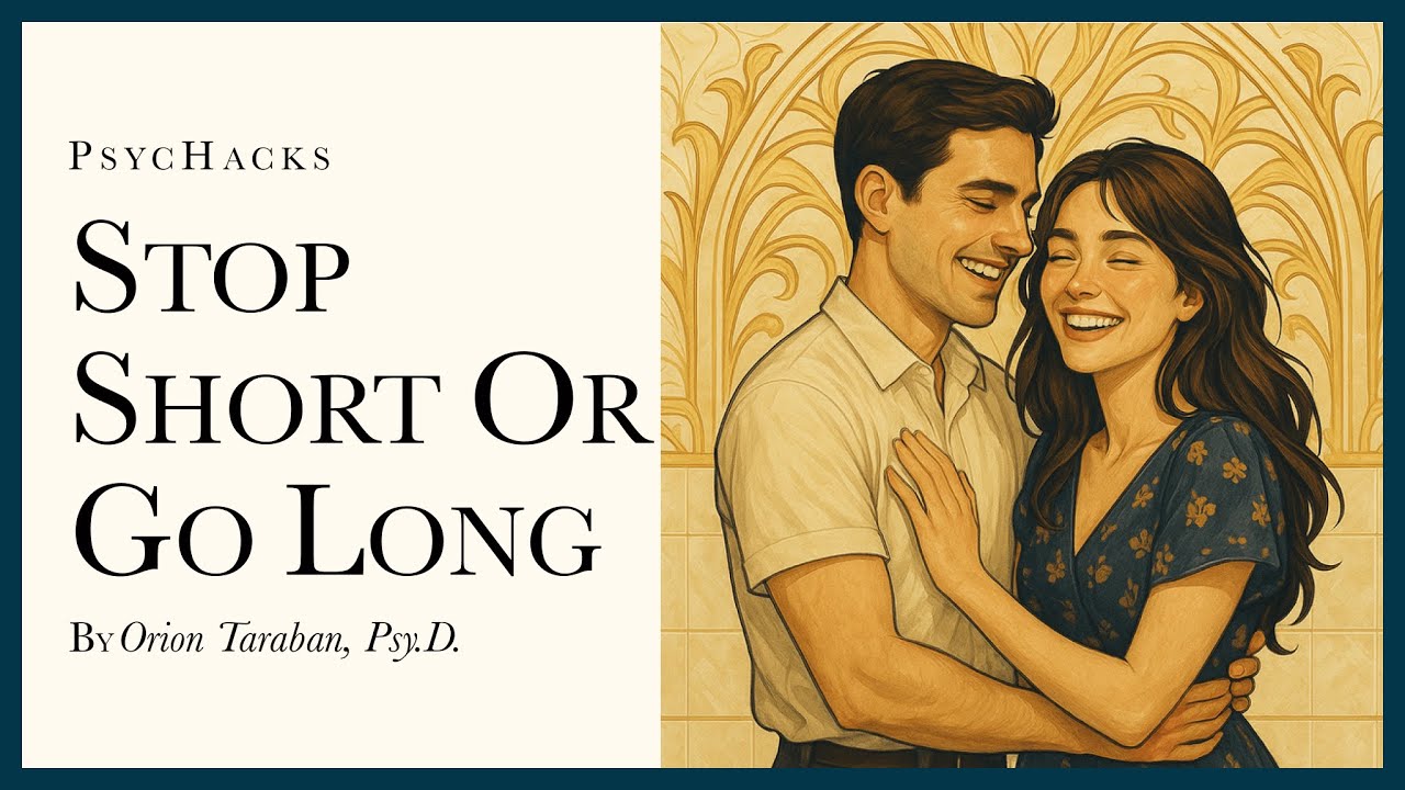 Stop short or go long: the two paths to a relationship