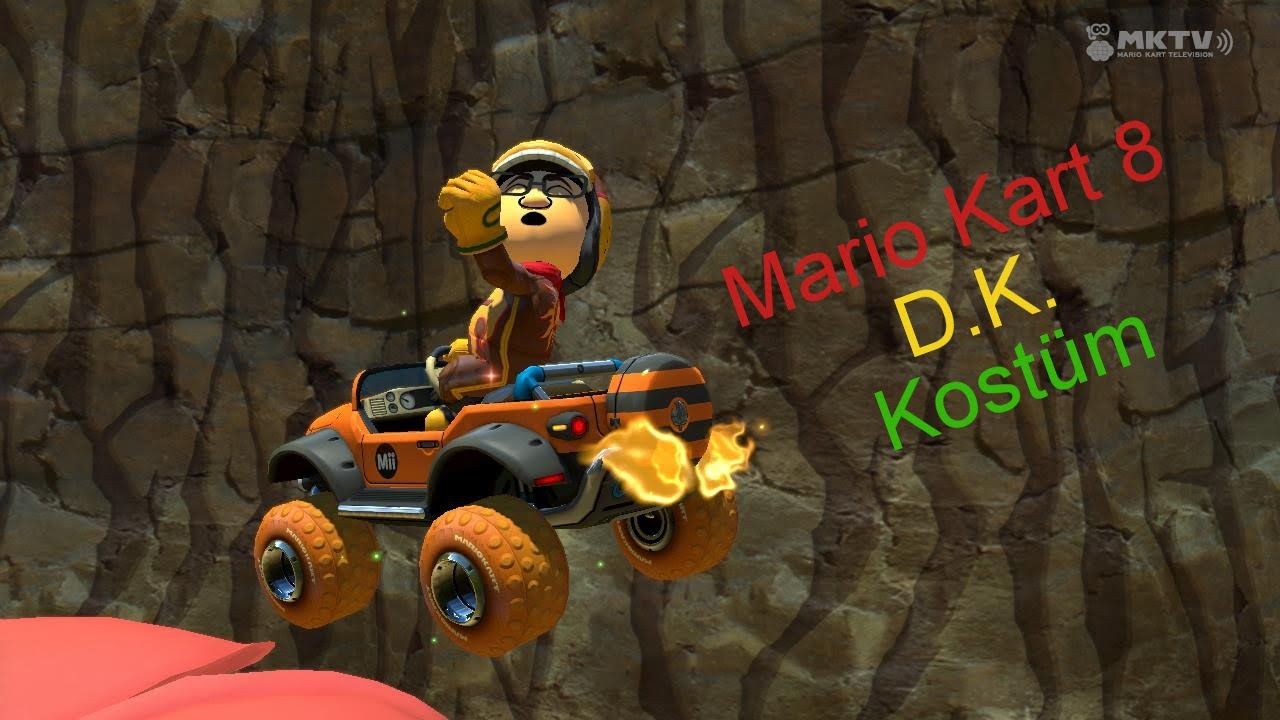 Mario Kart 8 I amiibo Modenschau: DK Mii Kost&uuml;m