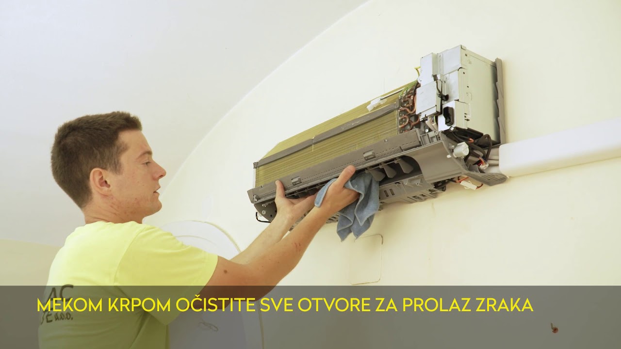 URADI SAM: Či&scaron;ćenje klima - uređaja