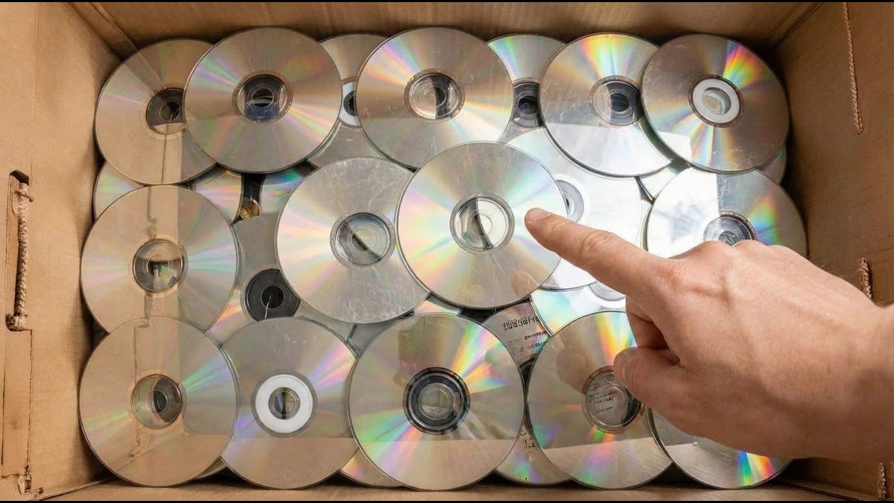 Не выбрасывайте старые CD-диски! Только 1% знают об этом секретном применении 💿