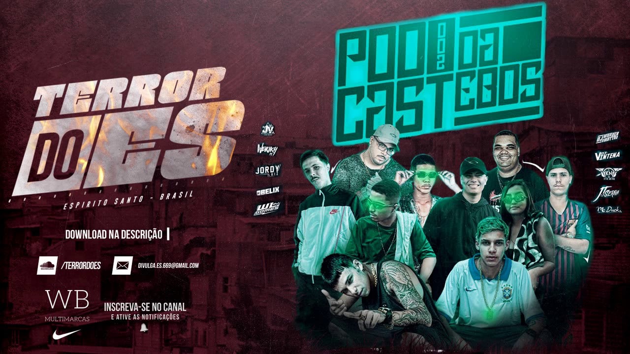 PODCAST 002 EBDS PRODUTORA - [DJ JV DE VV,KN DE VV,JORDY LUIS,VITENA,WERIKY,ETC] TERROR DO ES 2019