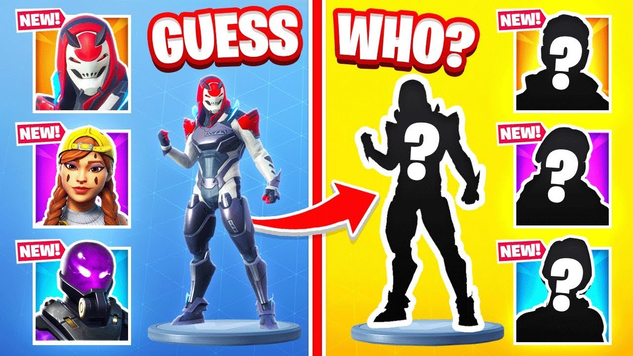 GUESS the RANDOM SKIN! *NEW* Game Mode! in Fortnite