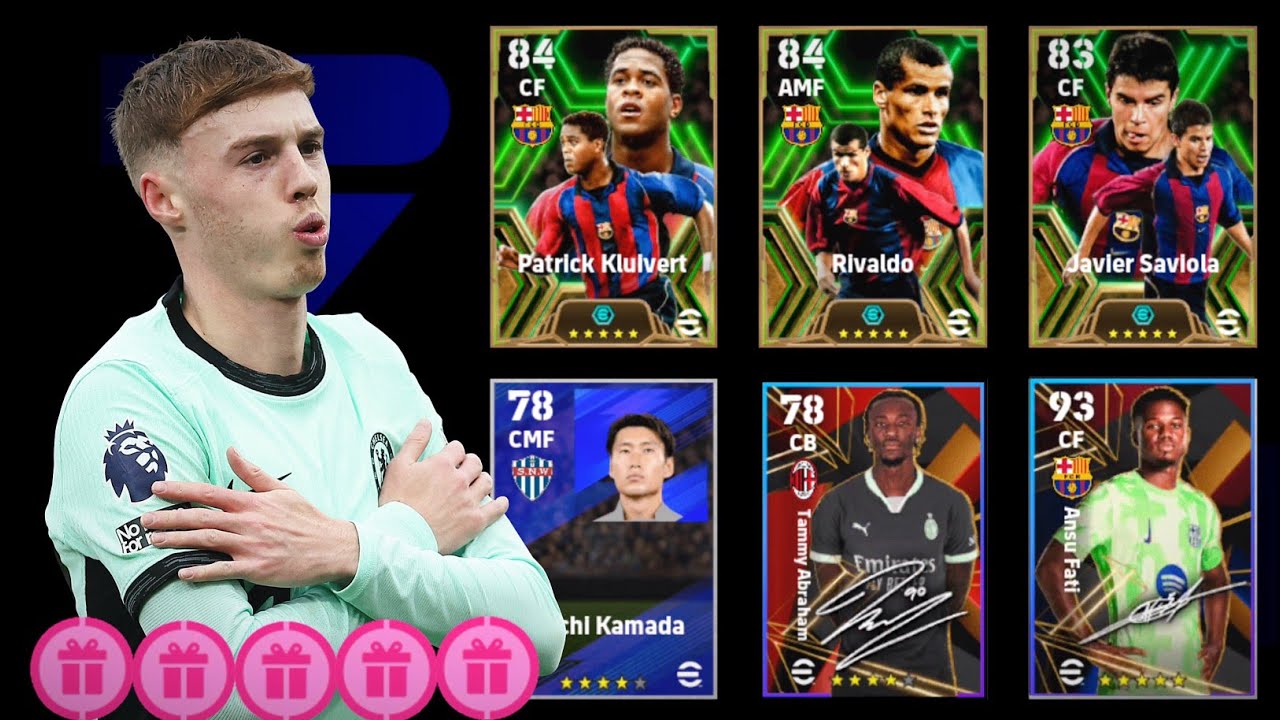 FC Barcelona 125th Anniversary Reward!! 🎁🎉 X16 Pack Opening eFootball 2025 || Free EPIC Barcelona