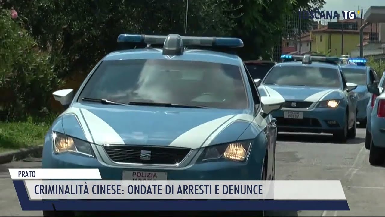2025-08-04 PRATO - CRIMINALITÀ CINESE, ONDATE DI ARRESTI E DENUNCE