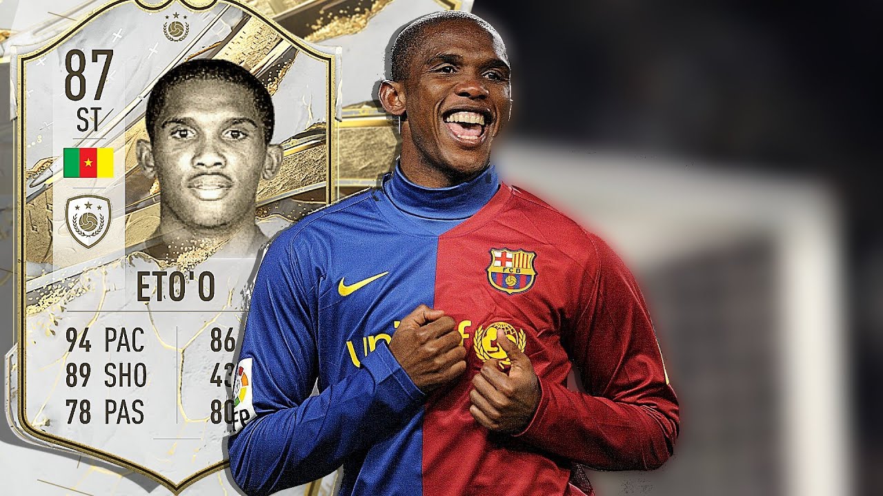 87 BASE ICON ETO'O PLAYER REVIEW FIFA 23