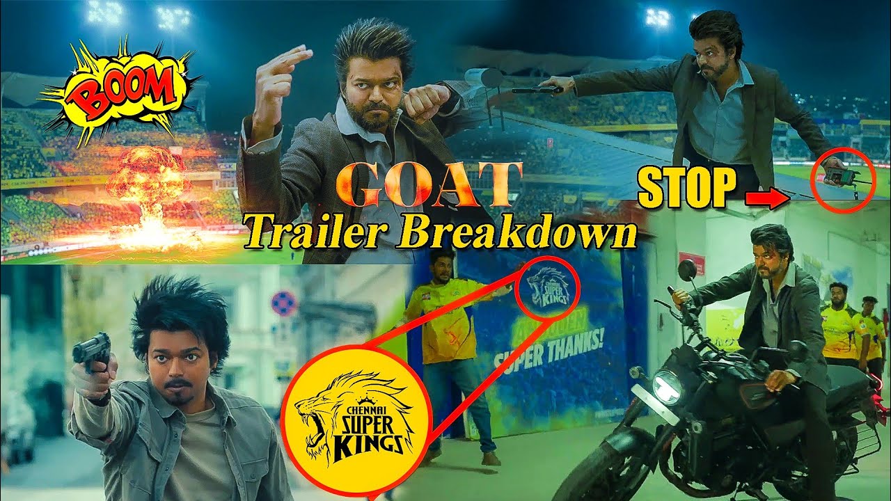 Goat Movie Trailer Breakdown in Tamil | Everything you need to know