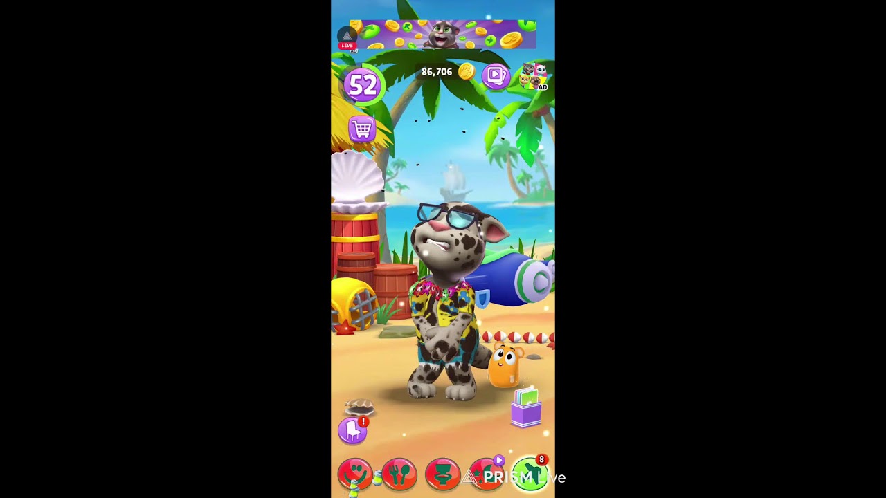 Talking Tom #Gaming #Shortvideo
