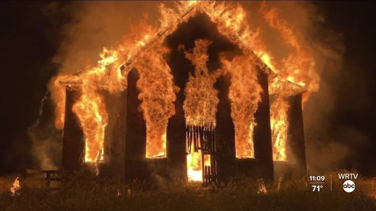 Historic Schoolhouse Destroyed by Fire