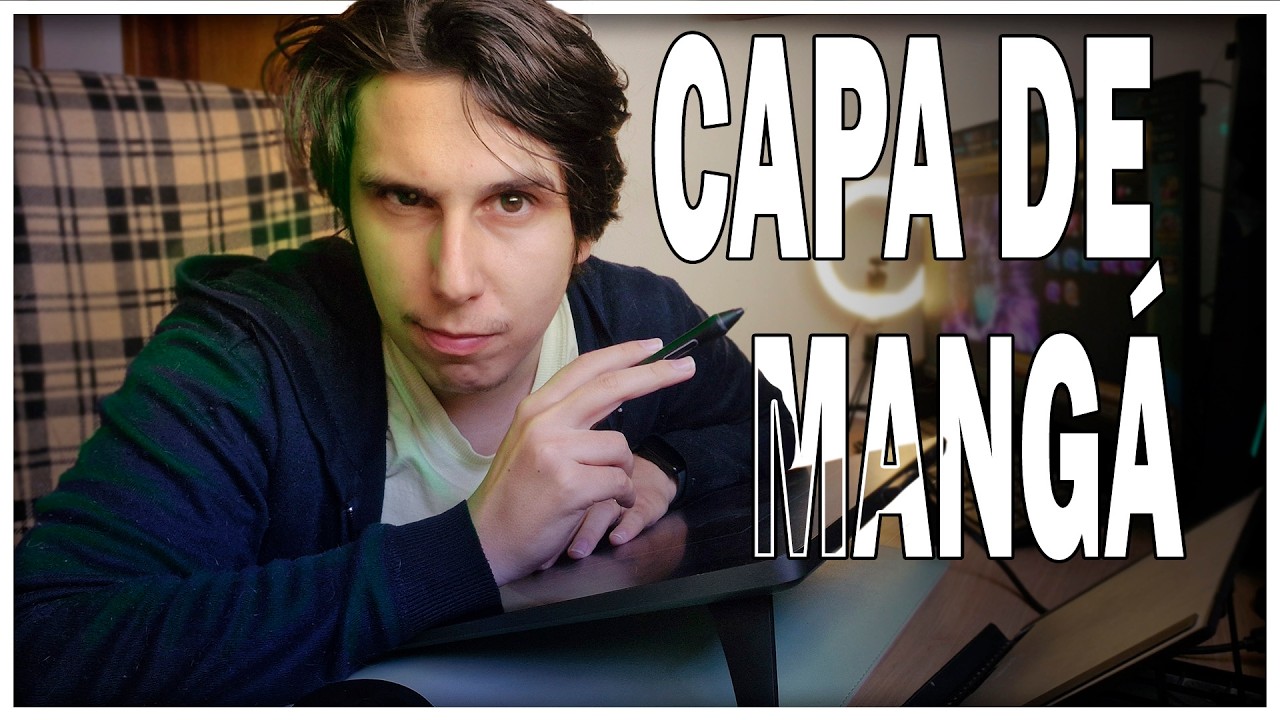 Como fazer CAPA de MANGÁ CHAMATIVA