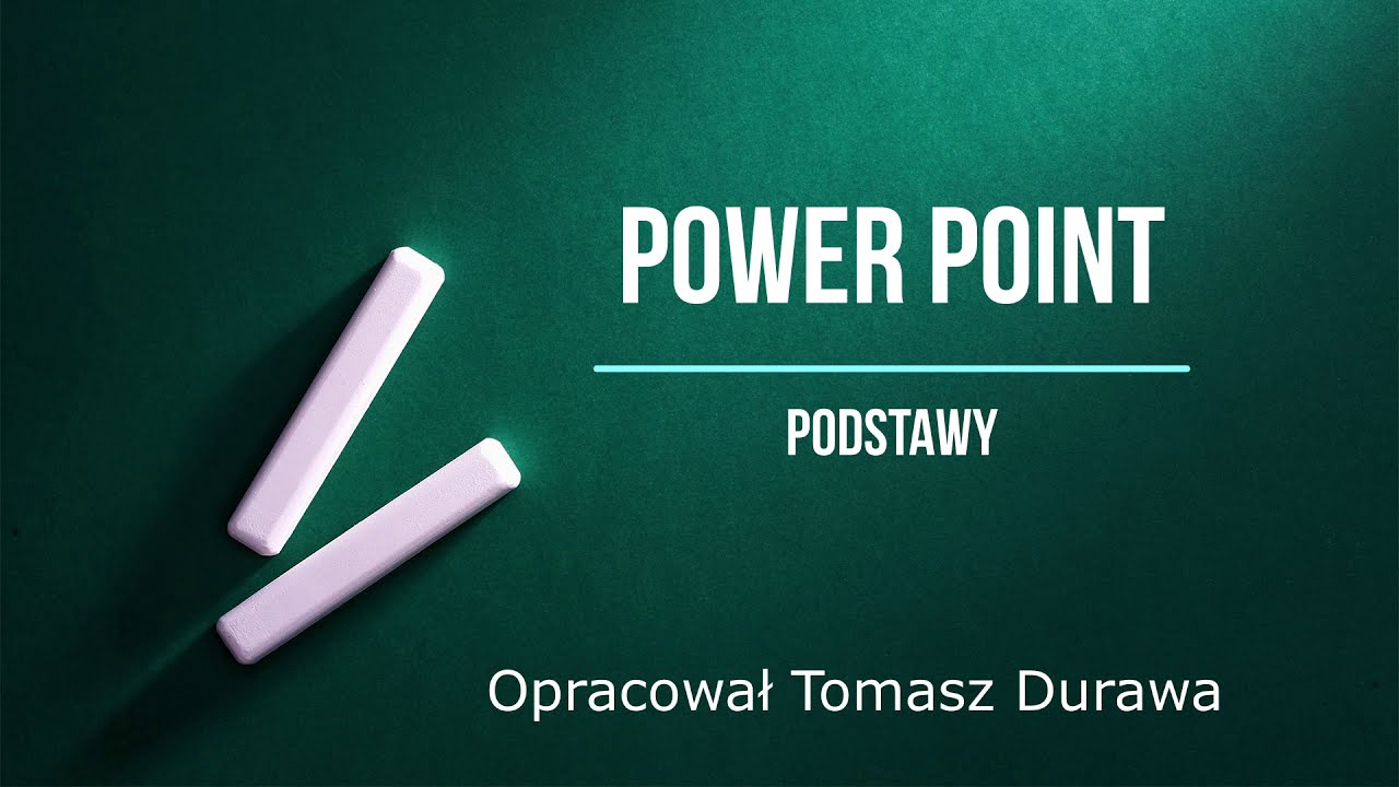 PROJEKT POWER POINT PODSTAWY ODCINEK NR 1