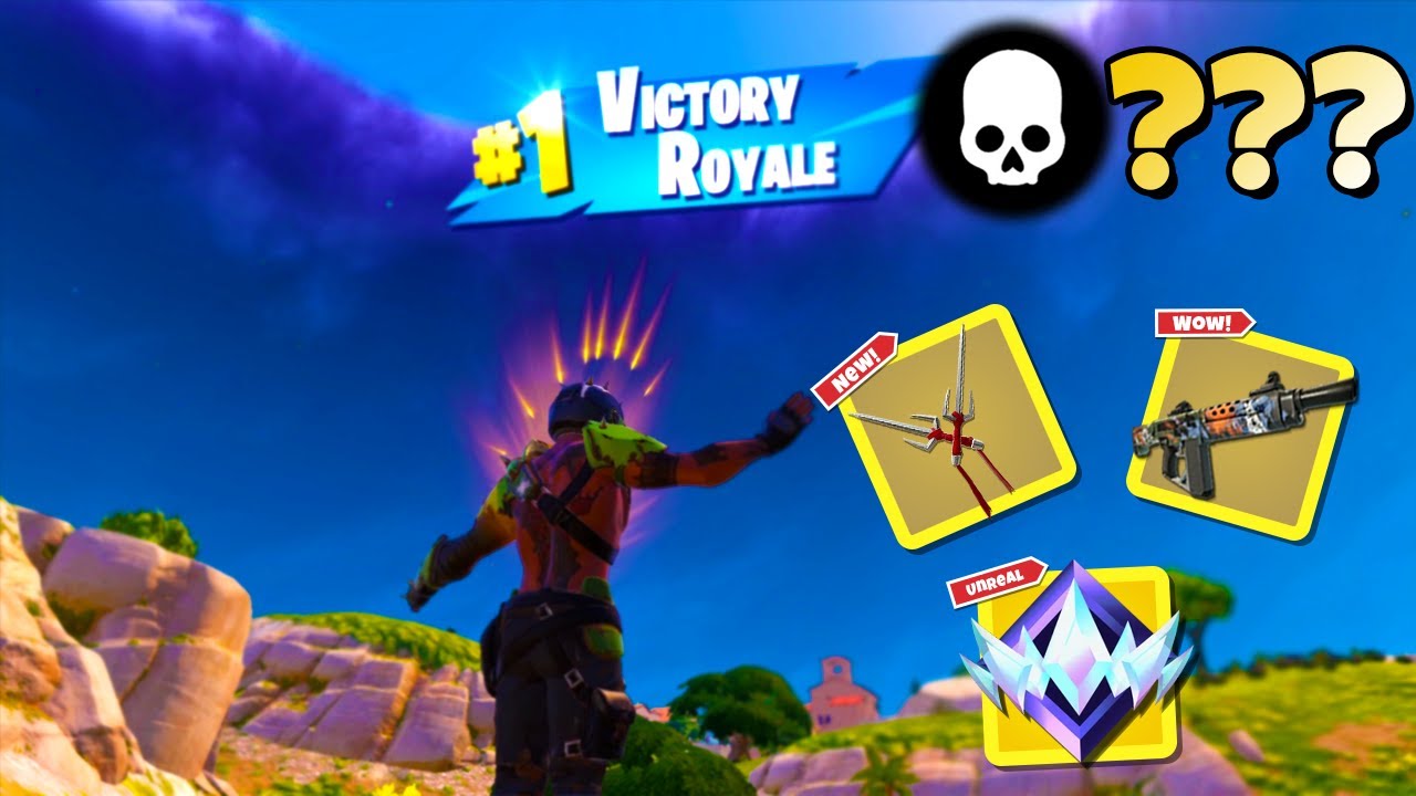 High Elimination Solo Win Gameplay (Fortnite Chapter 5 Zero Builds)